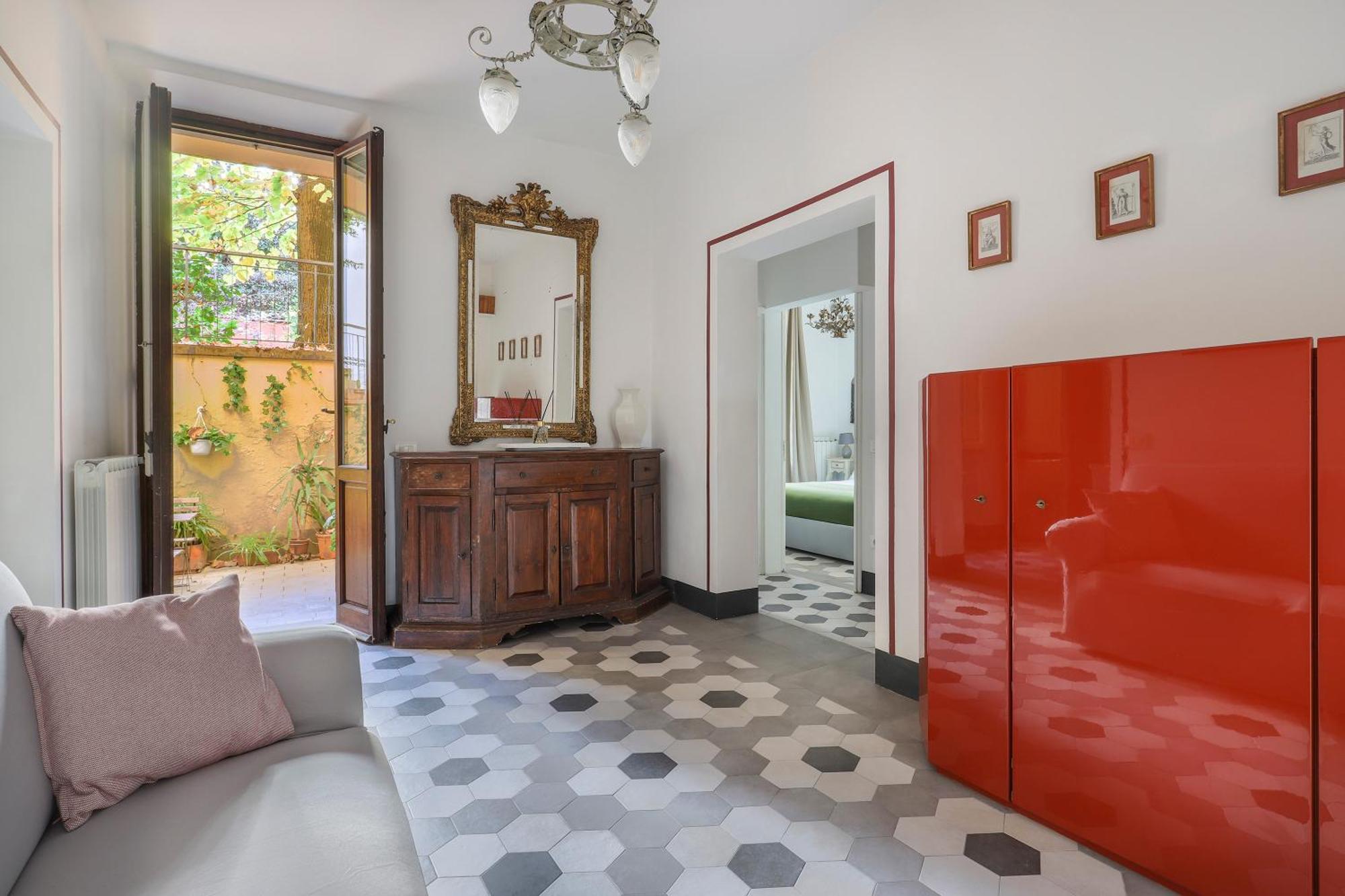 One-Bedroom Apartment With Patio Florencia Exterior foto