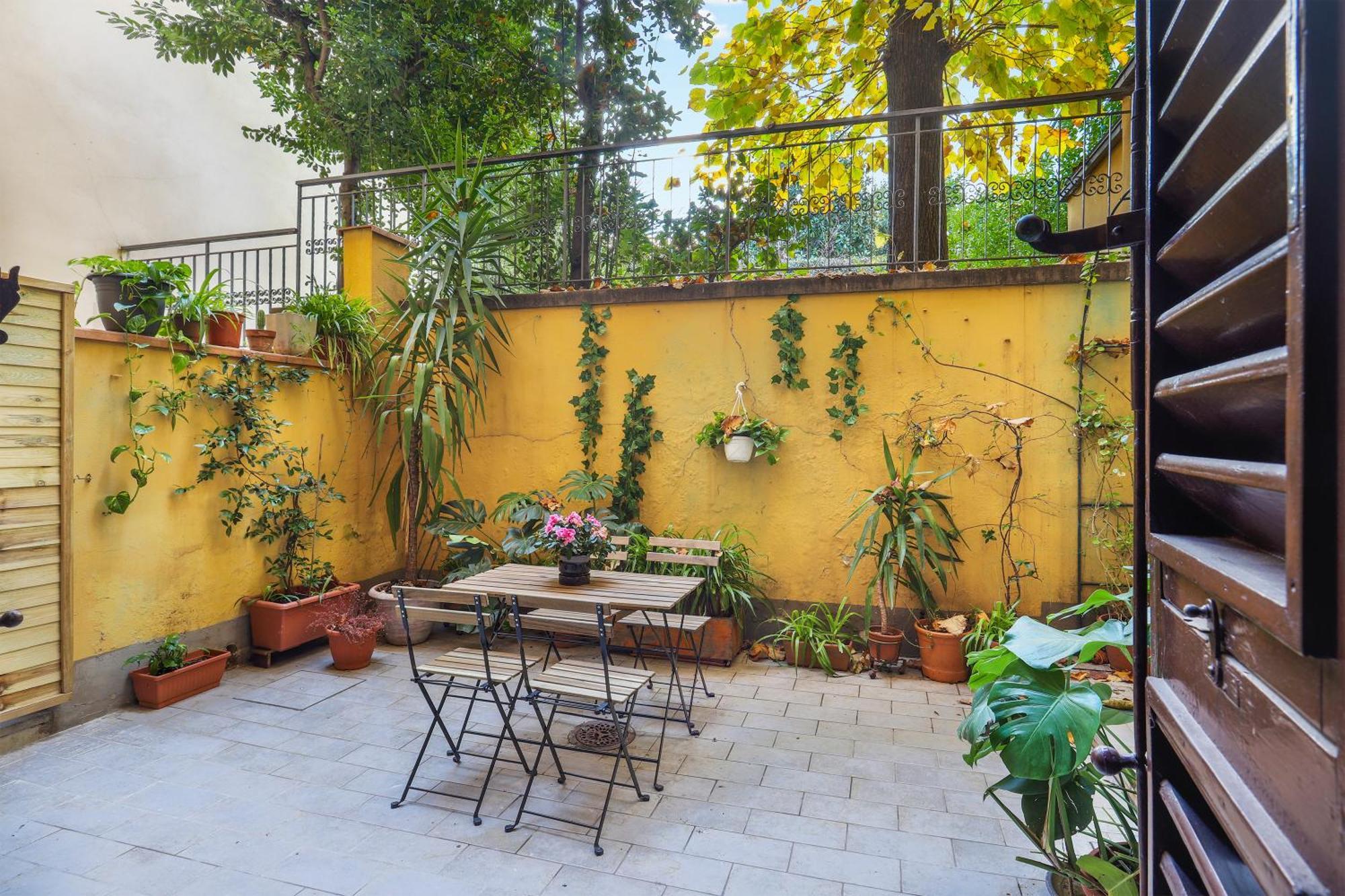 One-Bedroom Apartment With Patio Florencia Exterior foto