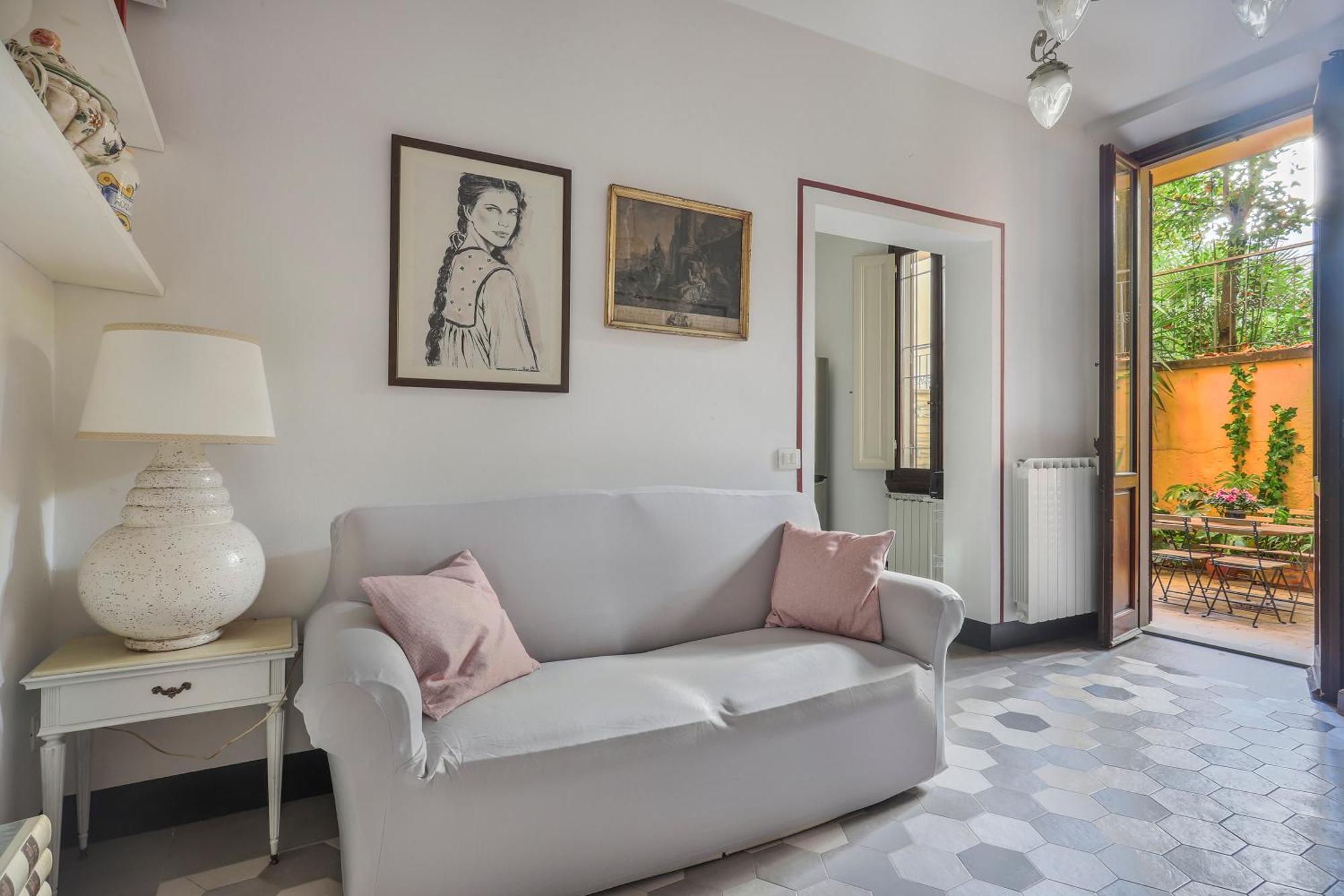 One-Bedroom Apartment With Patio Florencia Exterior foto
